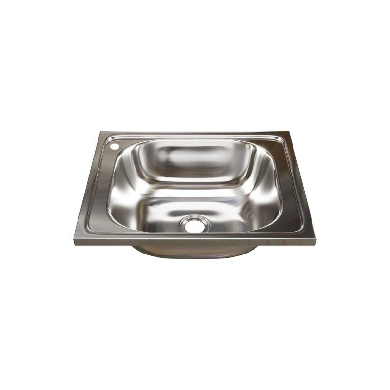 Мойка накладная 50х40 (0,4) вып 1 1/2 MIXLINE 16см