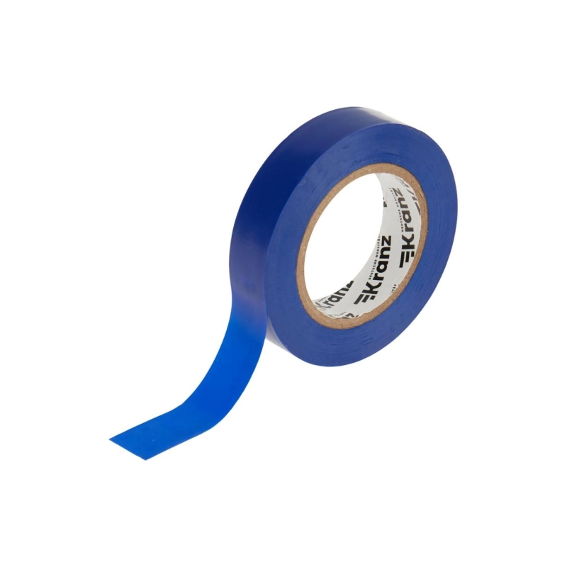 Изолента ПВХ KRANZ 15мм*20м синяя