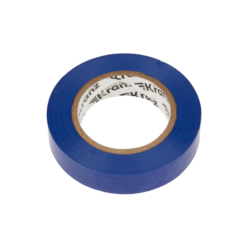 Изолента ПВХ KRANZ 15мм*20м синяя