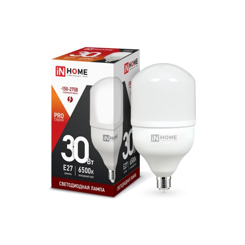 Лампа светодиодн. LED-HP-PRO, 30 Вт 230В Е27, 6500К