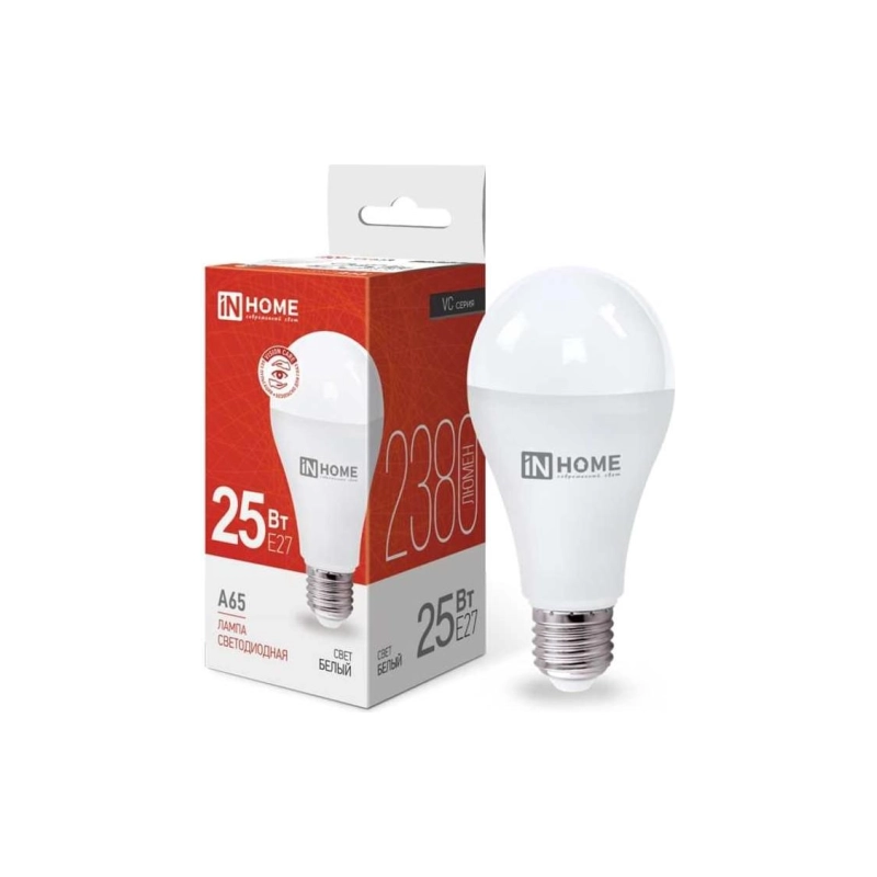 Лампа светодиодн. LED-А65, 25 Вт 230В Е27, 4000К