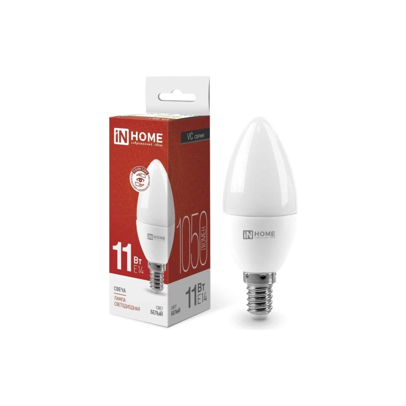 Лампа светодиодн. LED-СВЕЧА, 11 Вт Е14, 6500К