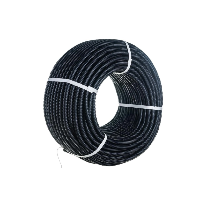 REXANT Гофратруба ПНД D16 с зондом черная м