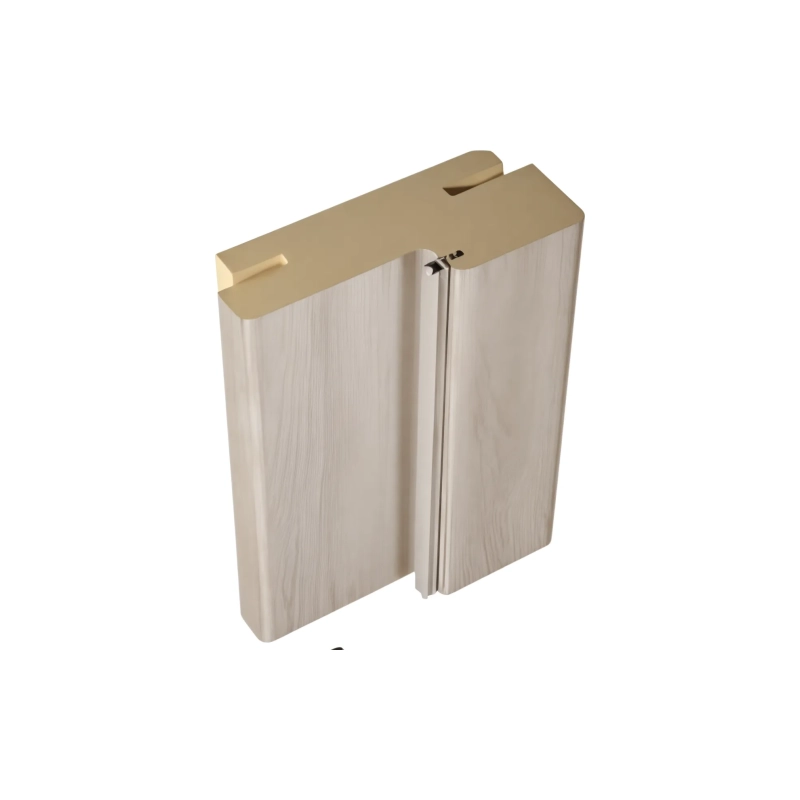 Стоевая коробки ЭКОШПОН МОДЕРН ПП Магнолия (слоновая кость эмалит)№636/41 (ТЕЛЕСКОП) (75мм)