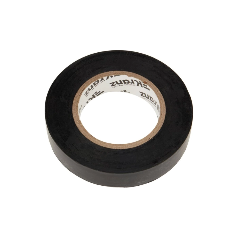 Изолента ПВХ KRANZ 15мм*25м черная