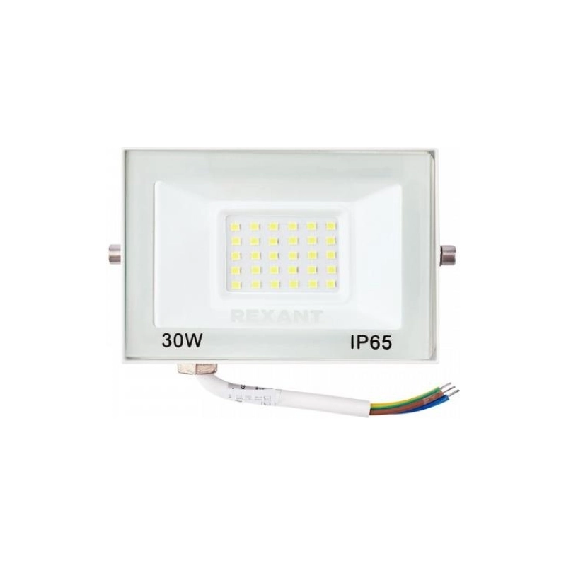 Прожектор светодиодный СДО 30Вт 2400Лм 5000к нейтрал.свет, бел