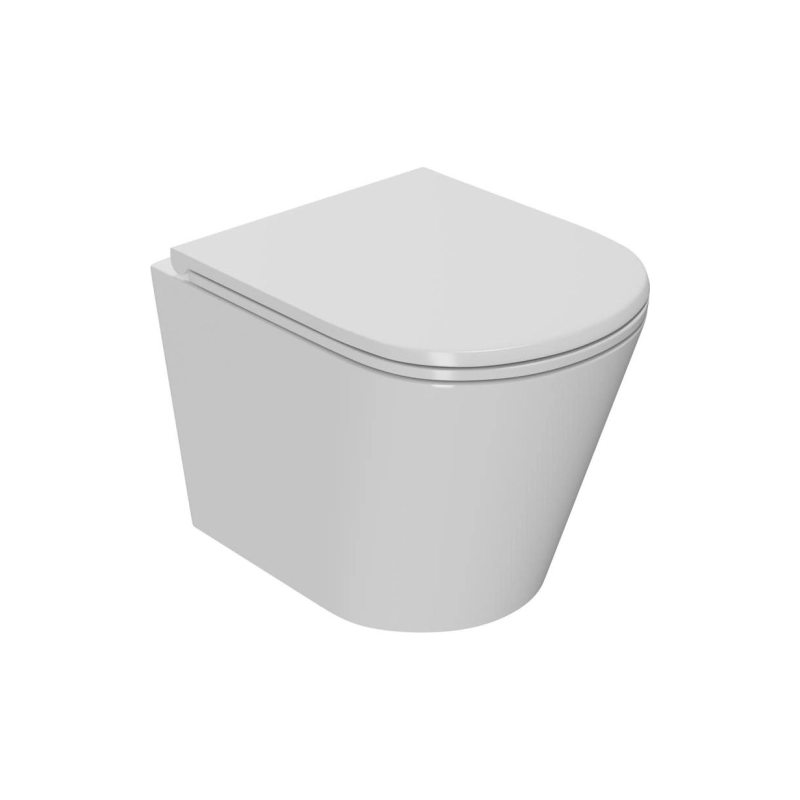 Унитаз подвесной безободковый с сид.микролифт Point Виктория