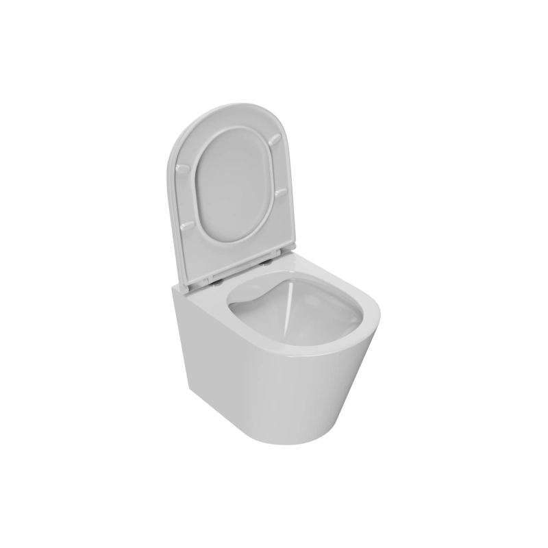 Унитаз подвесной безободковый с сид.микролифт Point Виктория