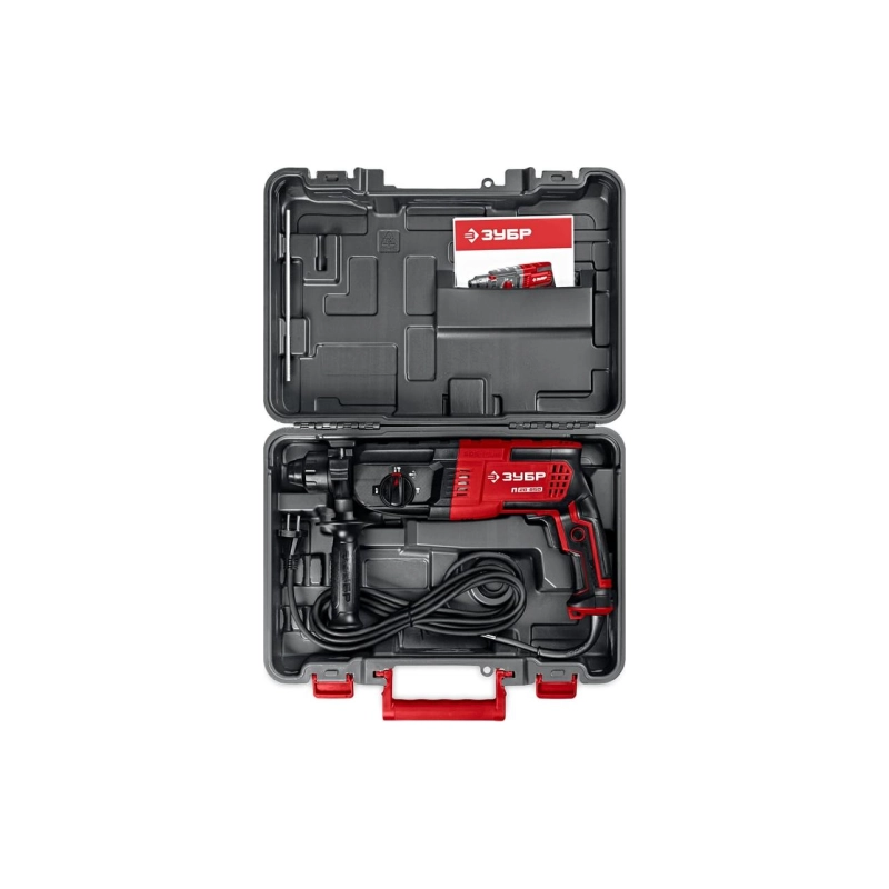 Перфоратор ЗУБР 850 Вт, 28 мм, SDS Plus (ПВ-28-850)