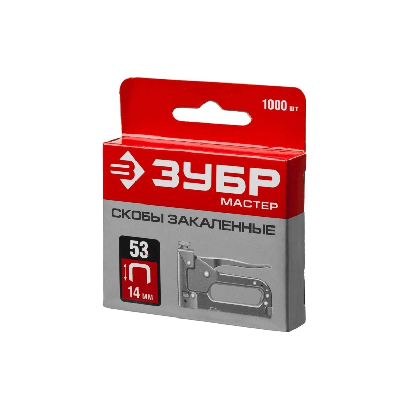 ЗУБР Скобы д/степлера тип 53, 14 мм (1000 шт) (31625-14)