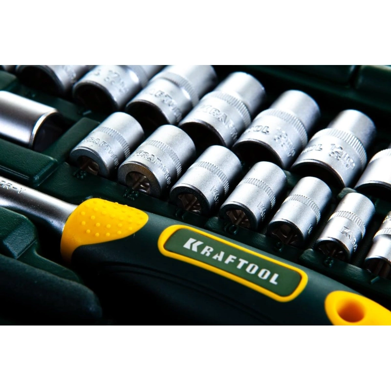 ЗУБР Набор инструментов KRAFTOOL EXTREM-66, 66 предм, универс. (27976-H66)