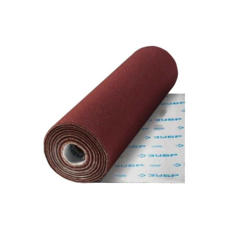 ЗУБР Шкурка шлифовальная Р150, 800 мм, на ткан. основе, водост. Профессионал (30м) (35501-150)