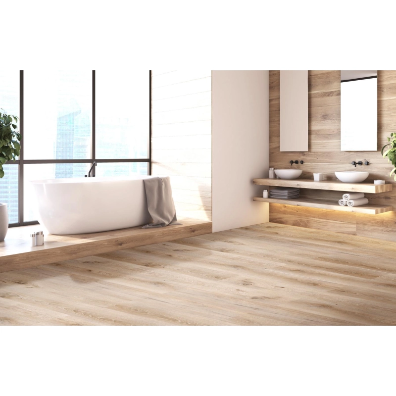 CronaFloor WOOD 1200*18*4.0 (10шт.=2.16м.кв. упак.) Дуб Фрейзер м.кв.SPCзамковая