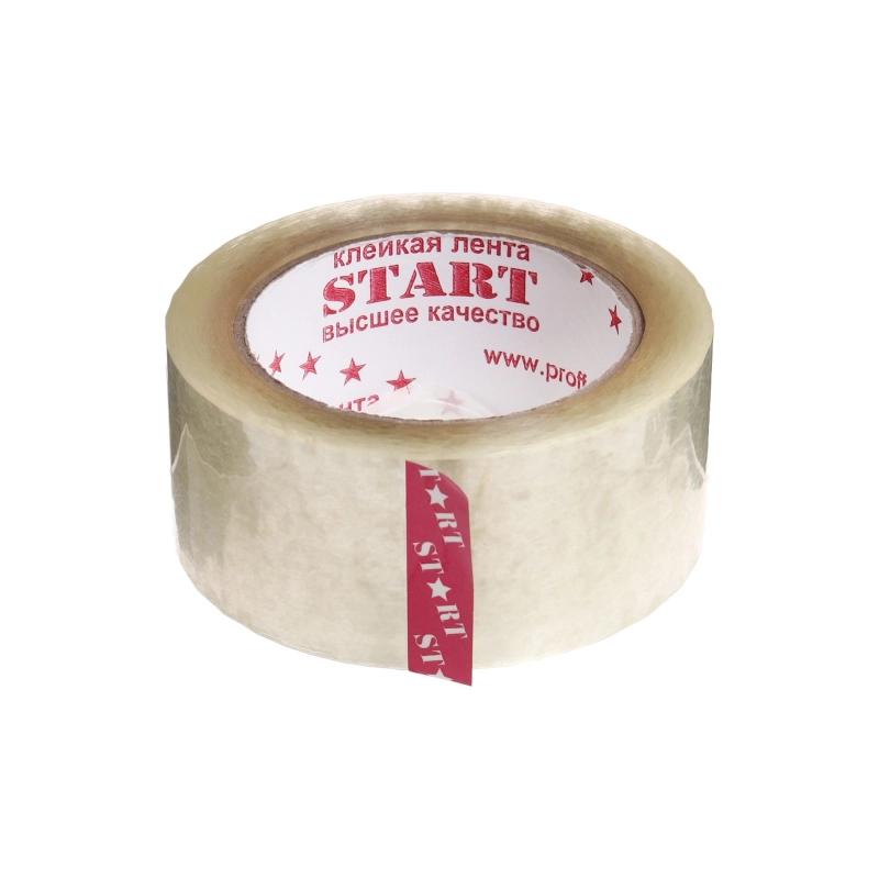 СЛ Лента клейкая Start, 40 мкм, 48мм*100м прозрач.(7805318)