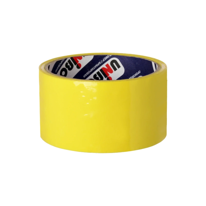 СЛ Лента клейкая UNIBOB, 45 мкм, 48мм*24м желт.(3391272)