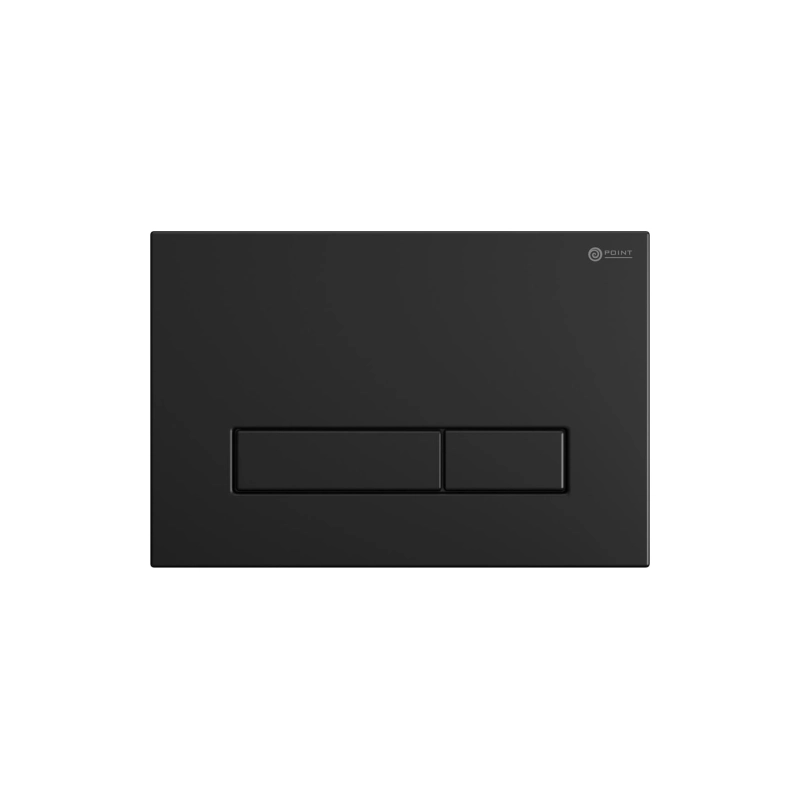 PN44831BM Клавиша смыва д/инсталляции Point Меркурий черная мат.