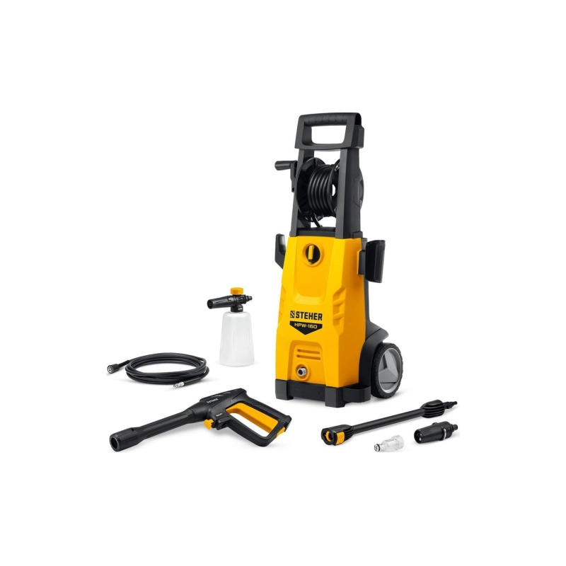 STEHER Мойка высокого давления 2100Вт 160Атм пистолет G-180 (HPW-160)