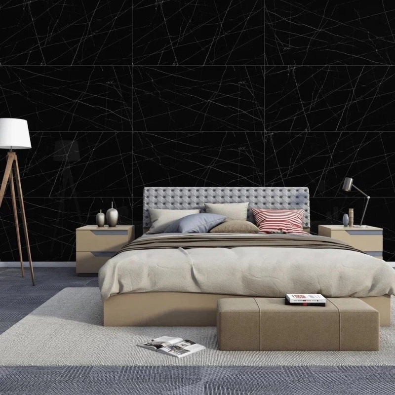 Керамический гранит REVERSO BLACK 600x600 high glossy в уп. 1,44 (4 шт.) 51,84