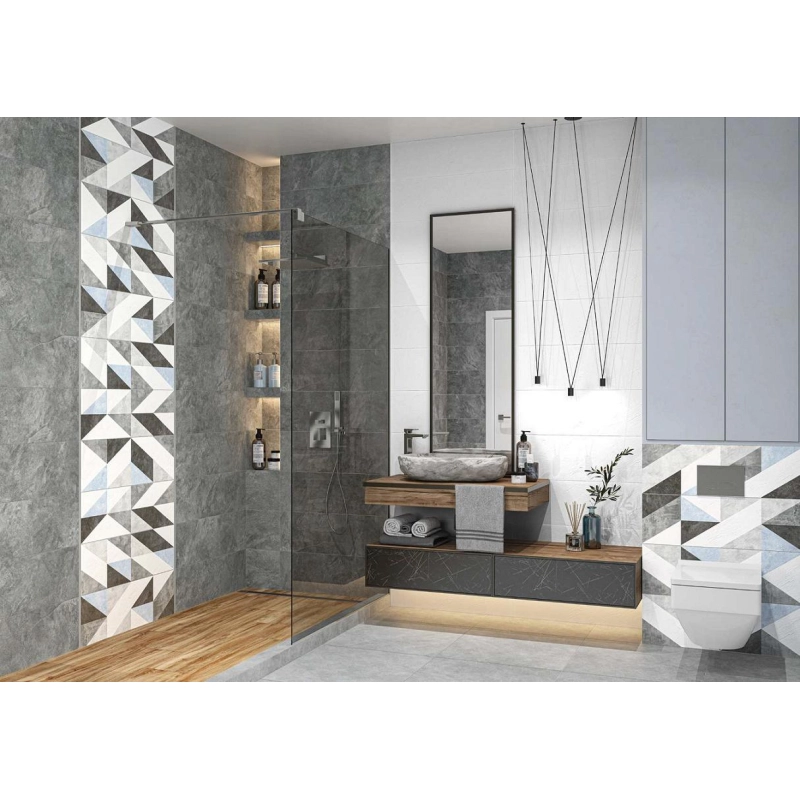 Плитка настенная Leon White WT15LEN00R 246*740 (7 шт в уп/53,508 м в пал)