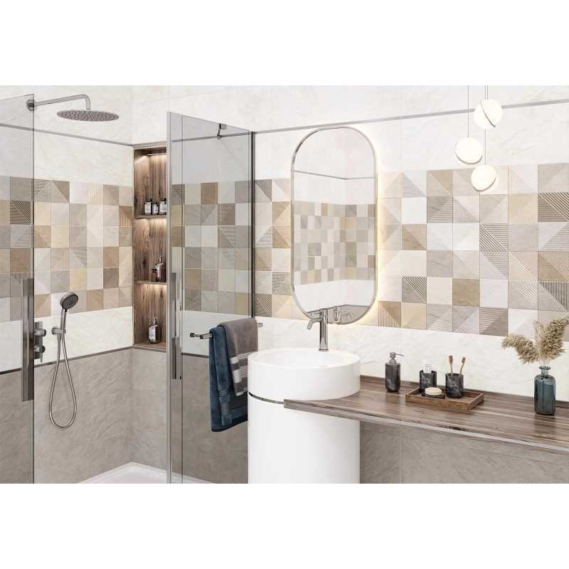 Плитка настенная Safari Latte WT15SFR11R 246*740 (7 шт в уп/53,508 м в пал)