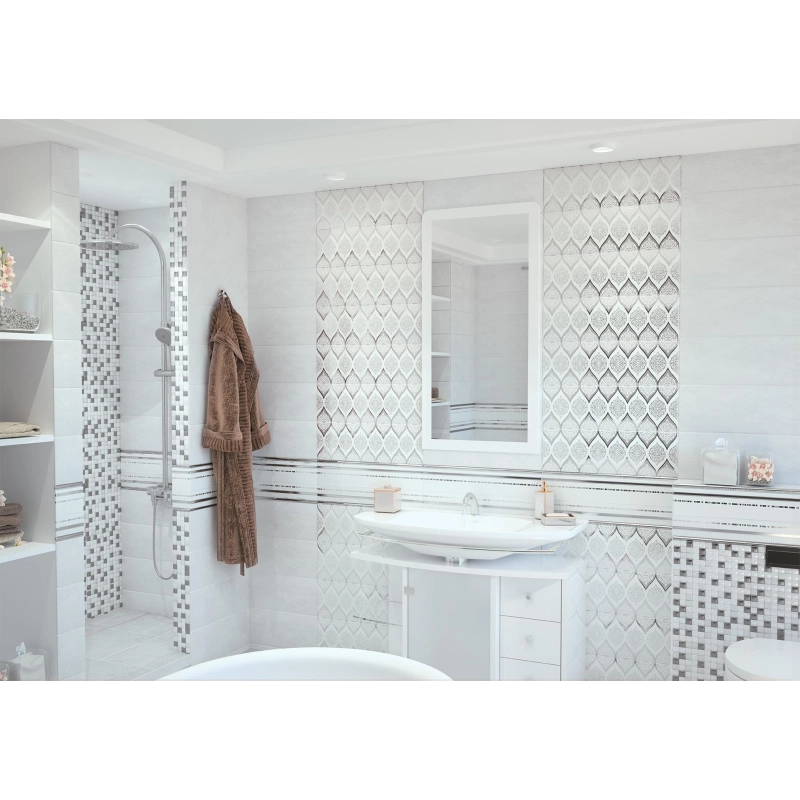 Бордюр Tenor Platina BW0TNR07 600*13 (77 шт в уп)