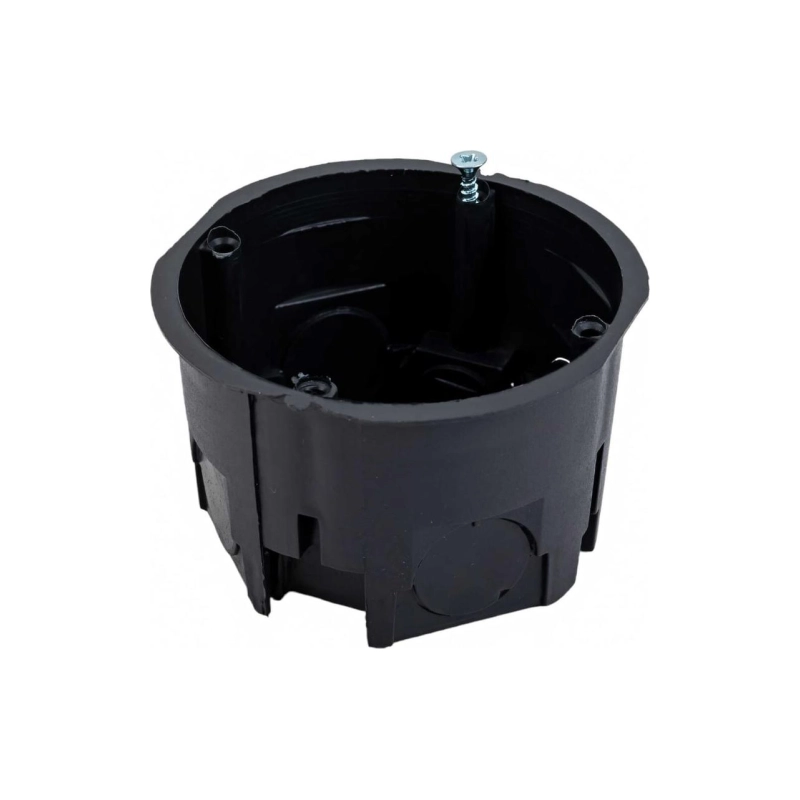 Коробка установочная ЭРА КУТ 68*45мм для твердых стен IP20 черная