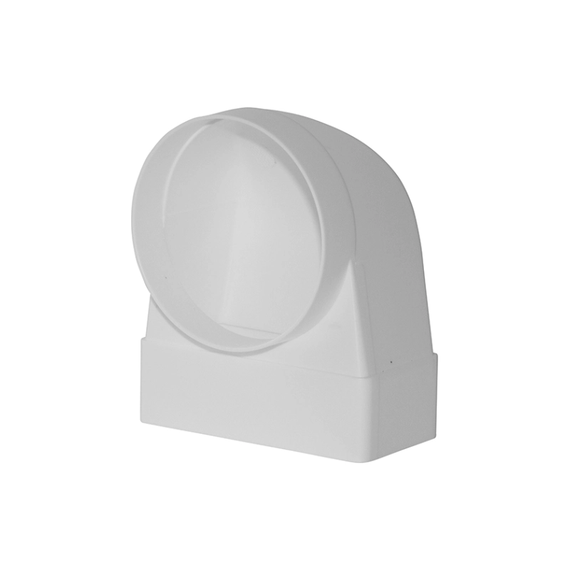 Соединитель 55х110 пластик. бел. ФЛЕКС