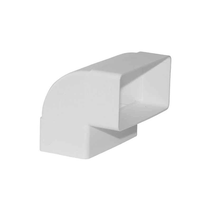 Колено верт. 55х110 90гр. пластик. бел. ФЛЕКС