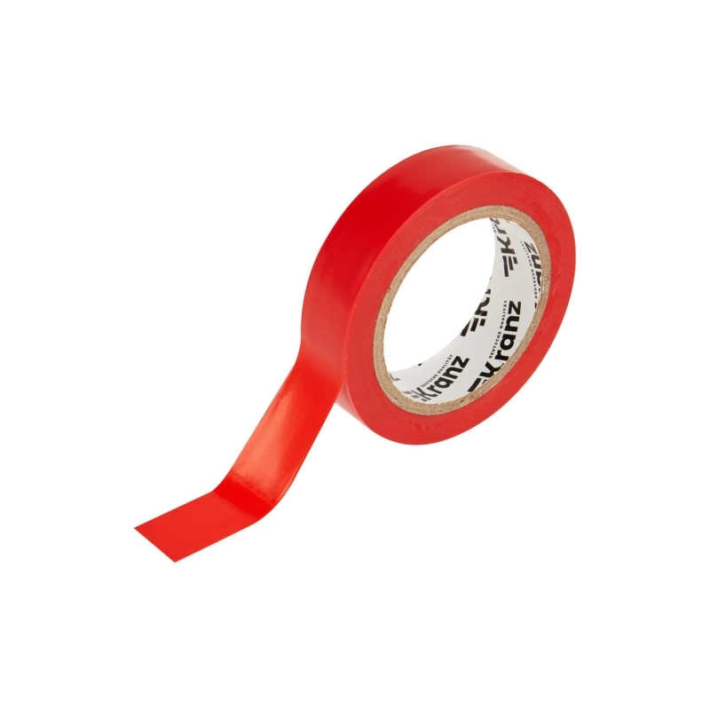 Изолента ПВХ KRANZ 15мм*10м красная