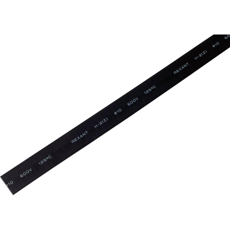 REXANT Термоусаживаемые трубки 10,0/5,0мм, черн (50шт)