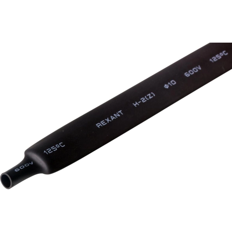 REXANT Термоусаживаемые трубки 10,0/5,0мм, черн (50шт)