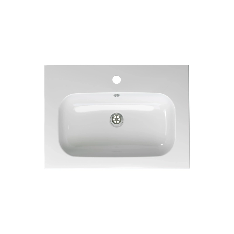 Умывальник мебельный Эридан 60 ФС белый (+крепл) с1