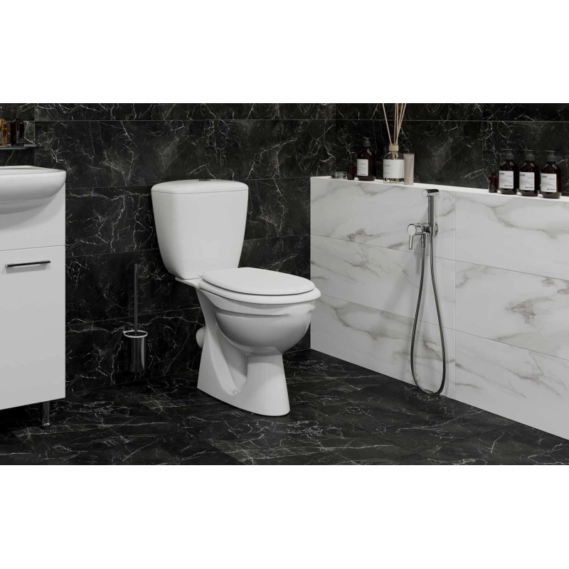 Унитаз-компакт Фест МС, н/п Инкоэр-Б1 бел. (сид+крепл) с1