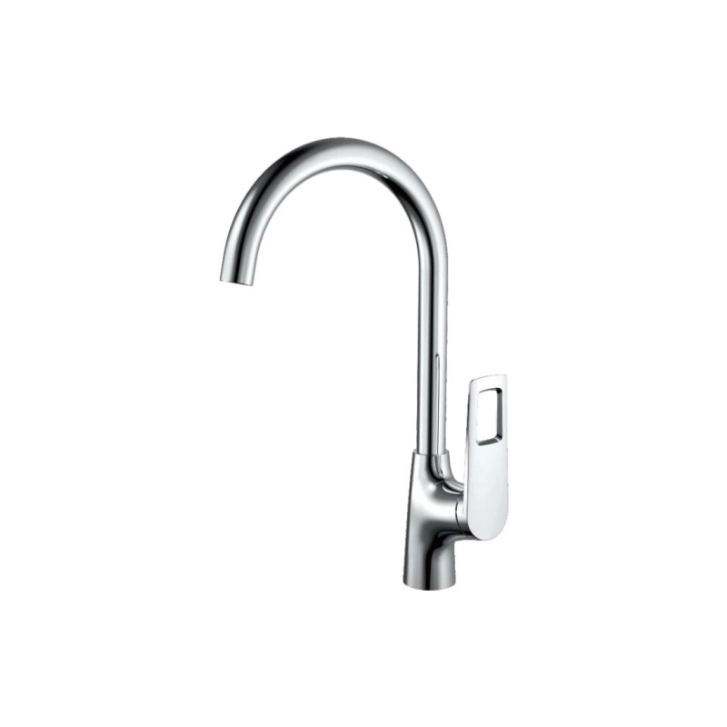 HB70595 Смеситель HAIBA однорычаж. д/кухни, латунь, хром