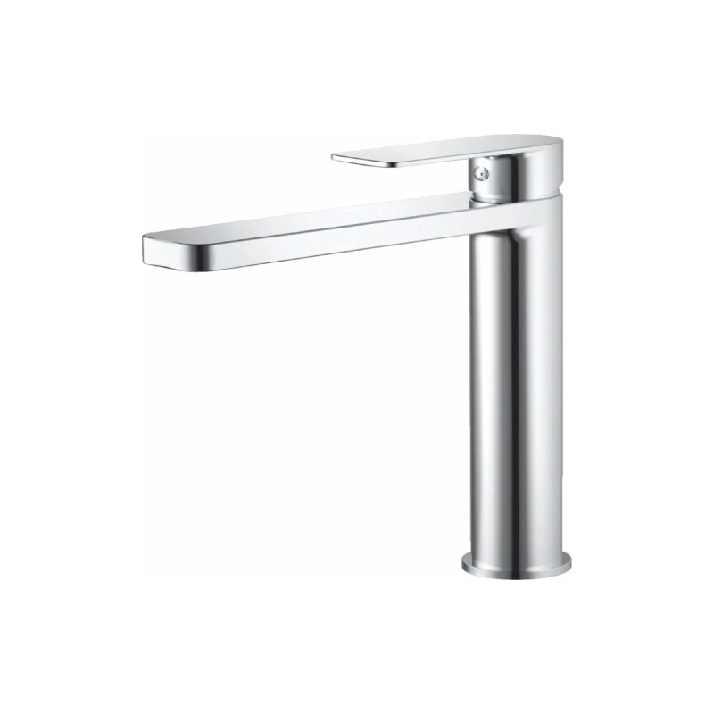 HB11617 Смеситель HAIBA д/раковины, однорыч., высокий излив, латунь, хром