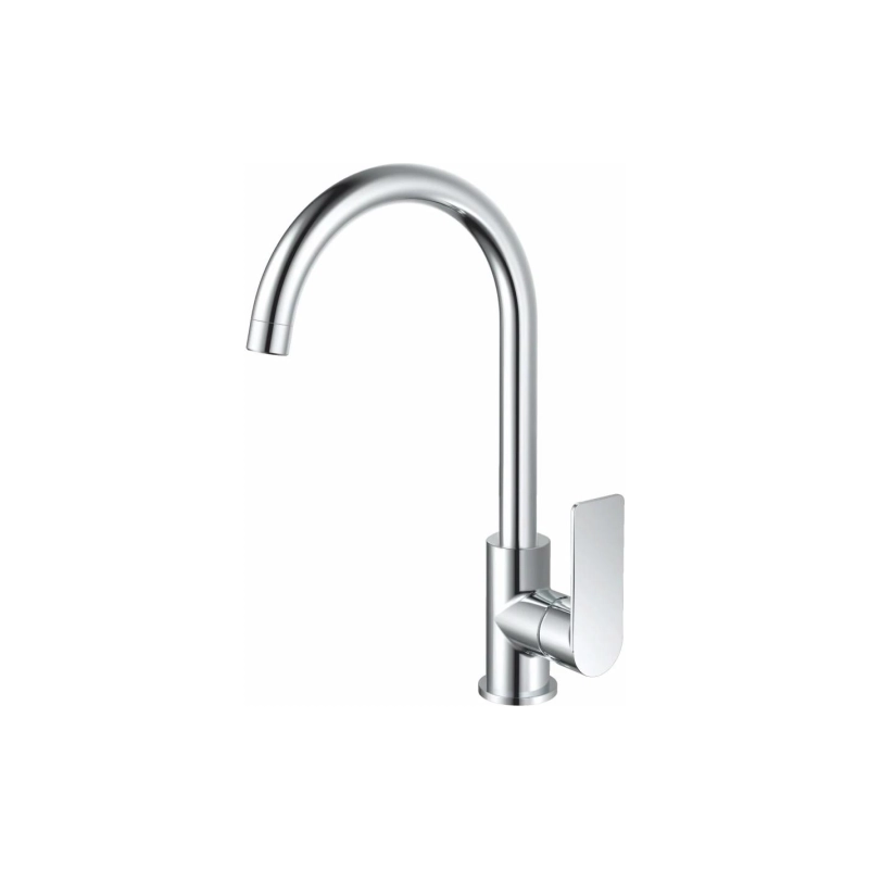 HB70617 Смеситель HAIBA однорычаж. д/кухни, латунь, хром