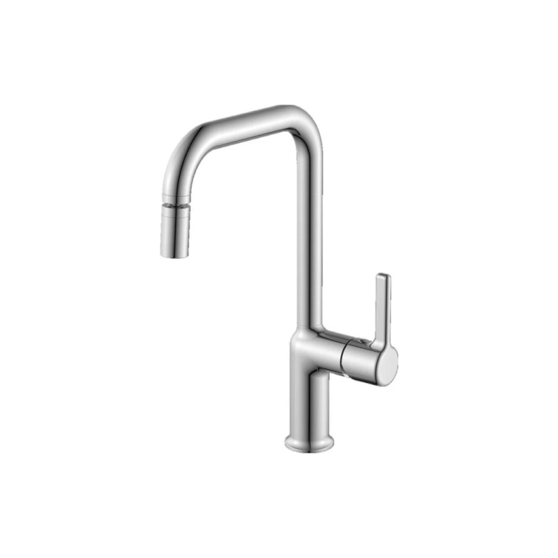 HB70814 Смеситель HAIBA однорычаж. д/кухни, латунь, хром