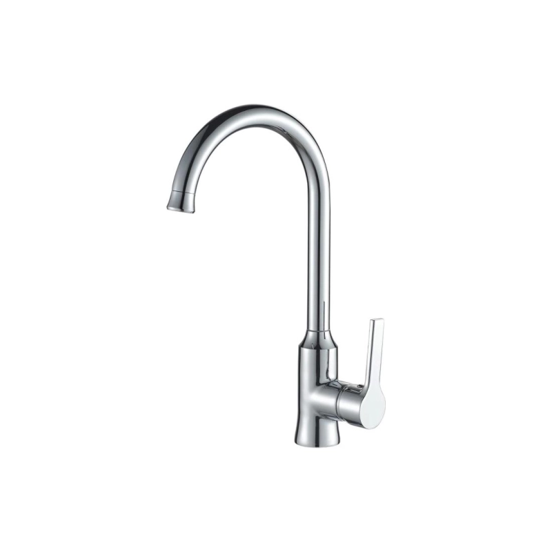 HB70652 Смеситель HAIBA однорычаж. д/кухни, латунь, хром