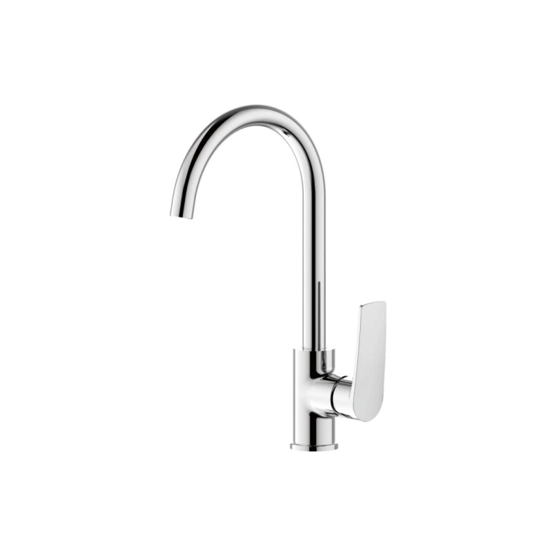 HB70587 Смеситель HAIBA однорычаж. д/кухни, латунь, хром