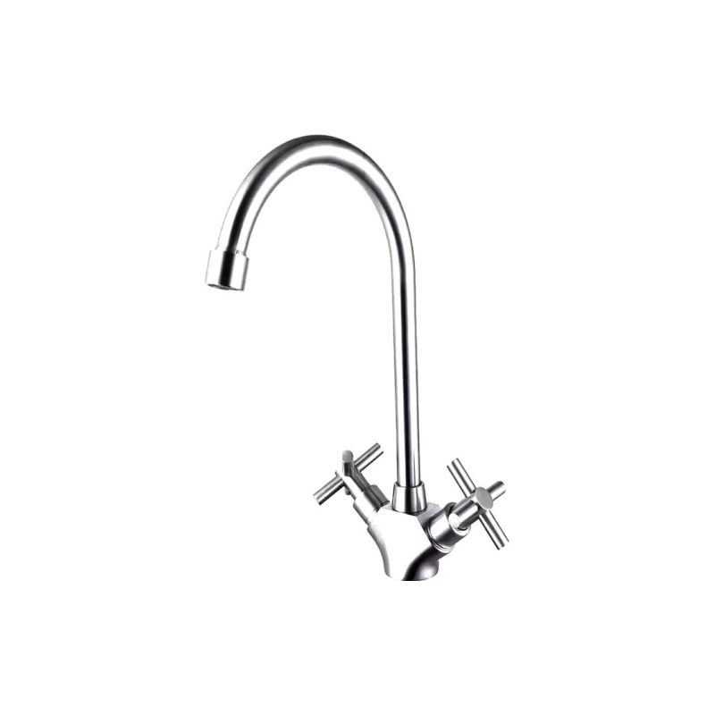 HB49808 Смеситель HAIBA однорычаж. д/кухни, нерж. сталь