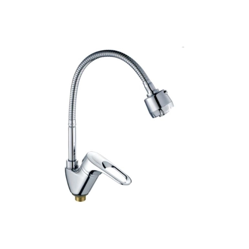 HB4304-3 Смеситель HAIBA однорычаж. д/кухни, латунь, хром