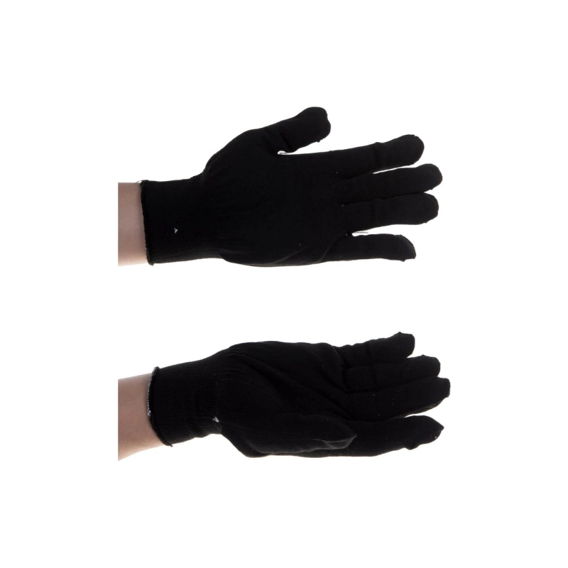 Перчатки трикотаж ПВХ синтетич. нить, черн. XL 13кл. Сибртех (67843)