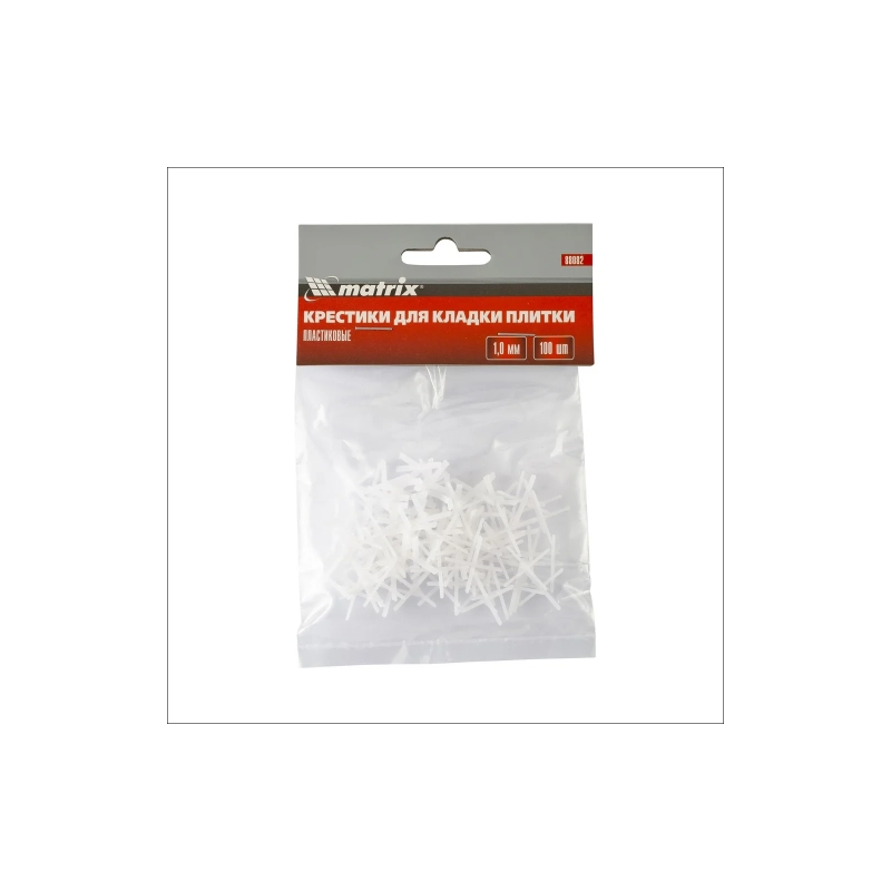 Крестики для плитки 1,0мм (100шт) Matrix (88082)