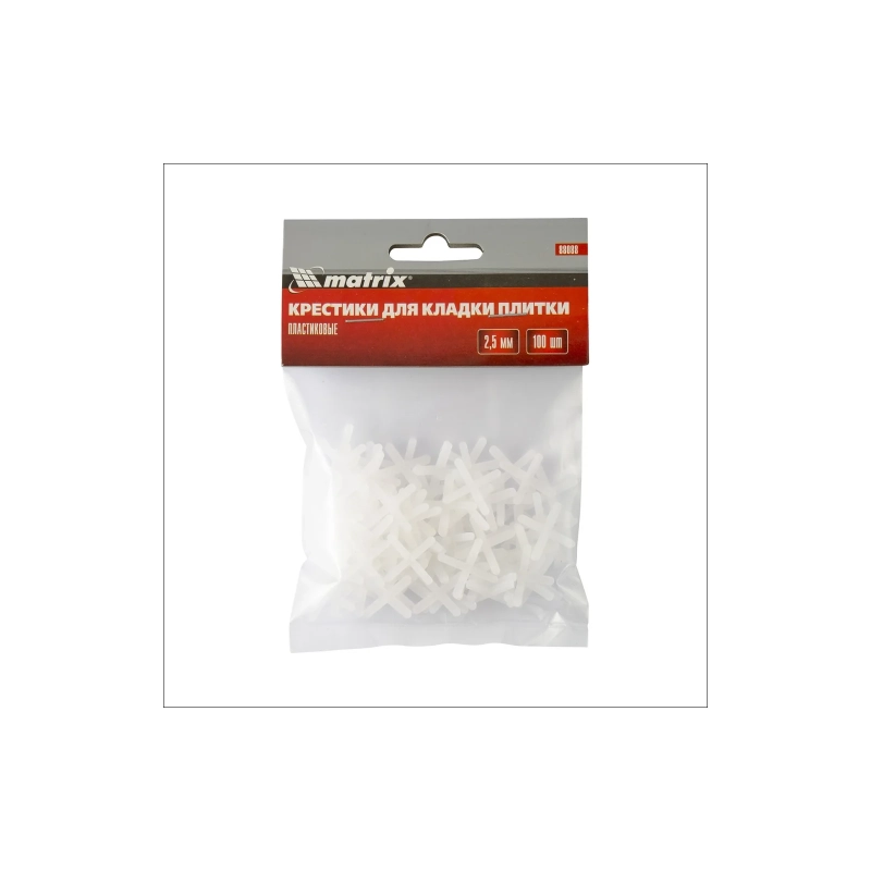 Крестики для плитки 2,5мм (100шт) Matrix (88088)