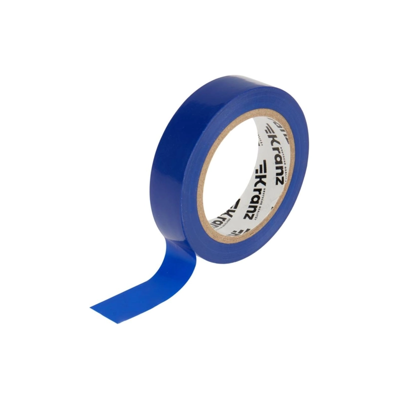 Изолента ПВХ KRANZ 15мм*10м синяя