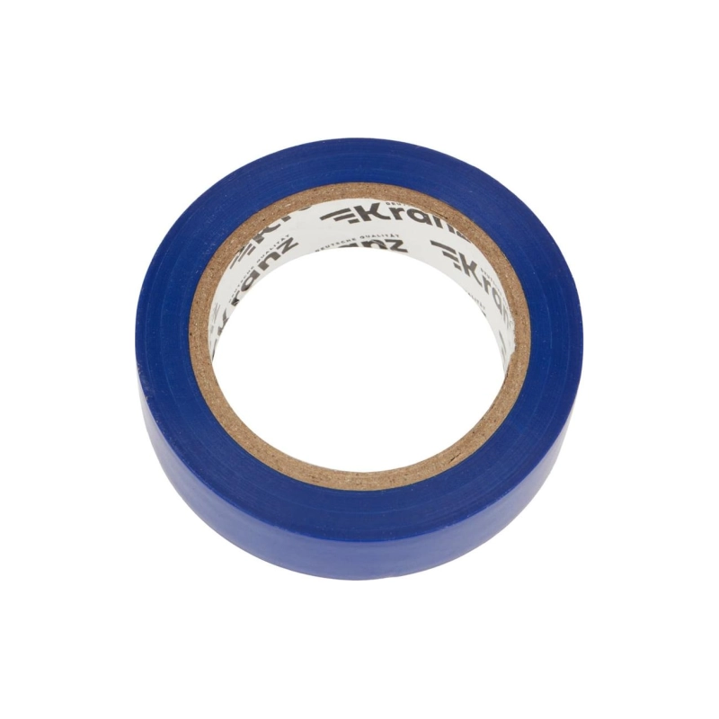 Изолента ПВХ KRANZ 15мм*10м синяя