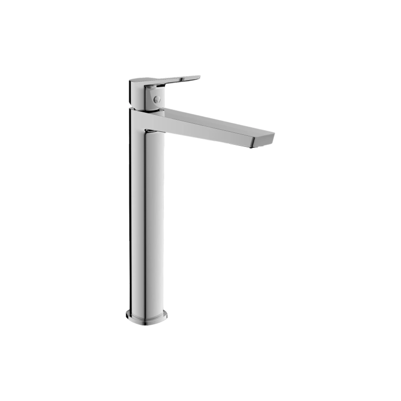 B11715 Смеситель BELZ д/раковины, однорыч., латунь, хром