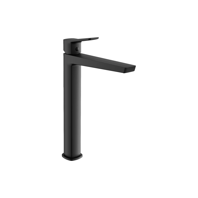 B11715-7 Смеситель BELZ д/раковины, однорыч., латунь, черный