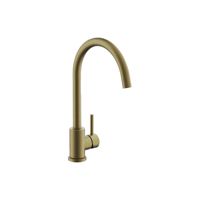 B70810-5 Смеситель BELZ однорычаж. д/кухни, латунь, золото