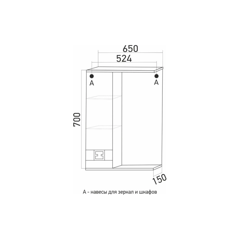 Шкаф навесной 